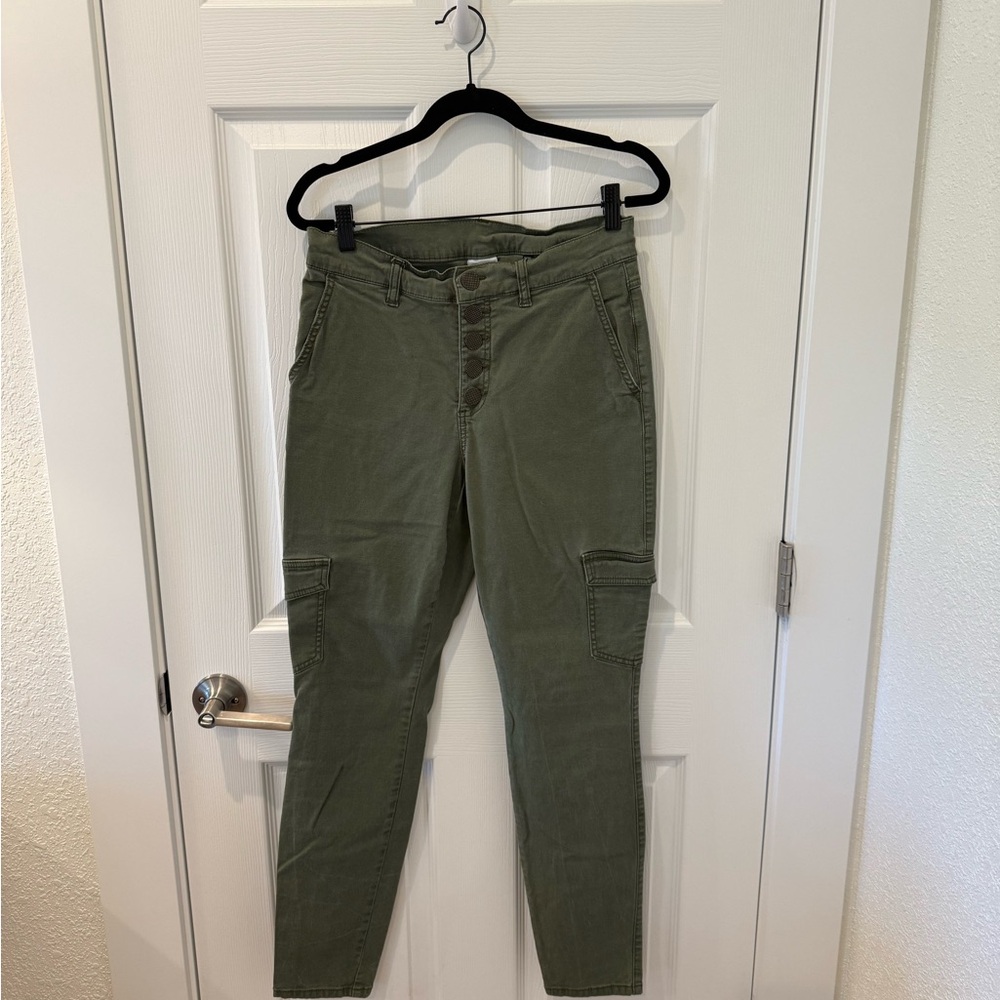 CAbi Olive Green Women's Jeans
